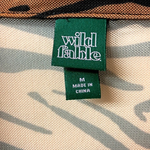 {NWOT} Sheer Tiger Print Dress w/ Slip - Picture 2 of 7